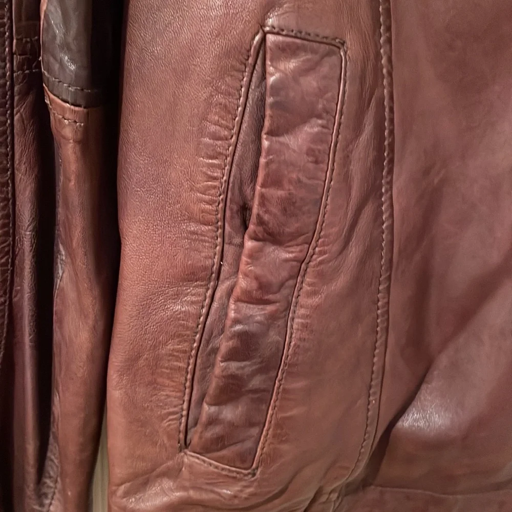Cole Haan Mens Leather-Lambskin Jacket. Never Worn NWOT. Size XL.  Super Soft.